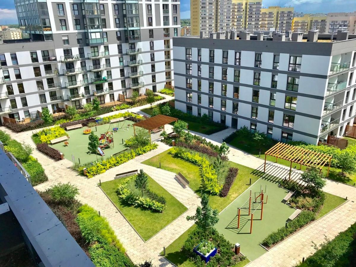 Galeria Rondo Wiatraczna Apartments وارسو المظهر الخارجي الصورة