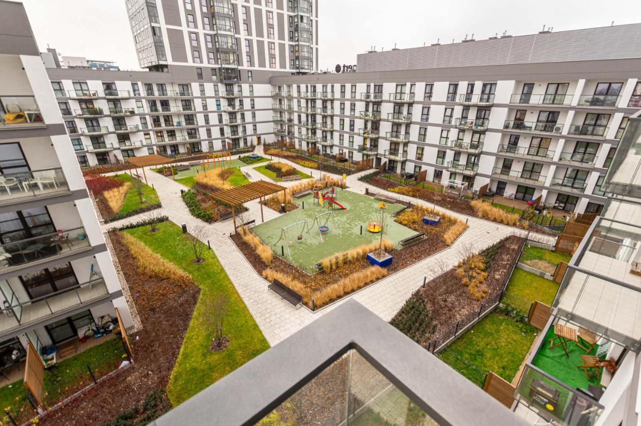 Galeria Rondo Wiatraczna Apartments وارسو المظهر الخارجي الصورة